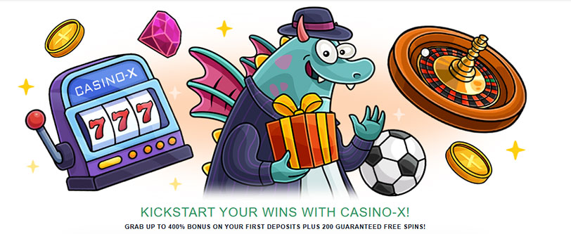 Casino-X bonuses.